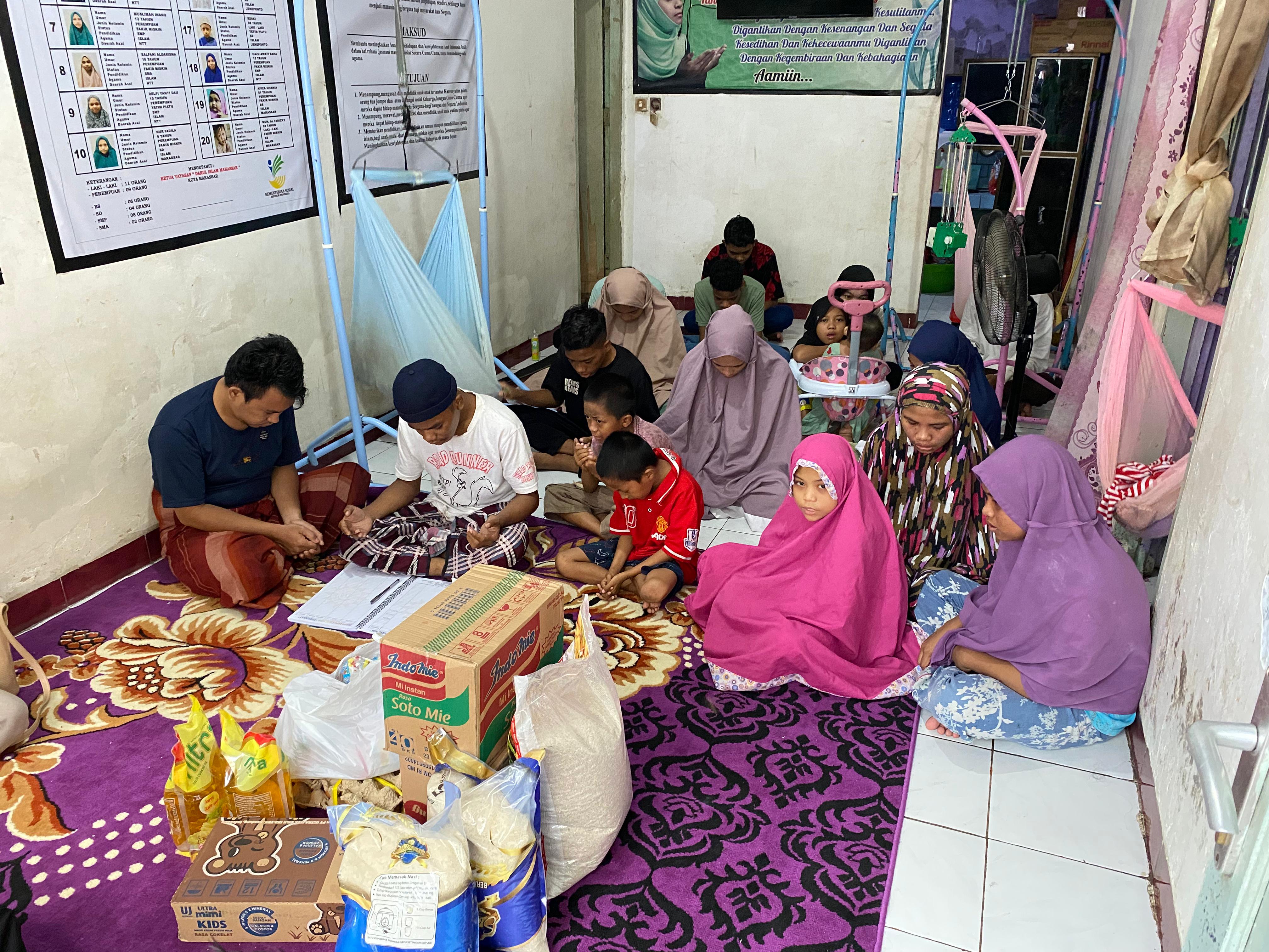 Jurusan Teknik Perencanaan Wilayah dan Kota UIN Alauddin Makassar Berbagi Sembako ke Beberapa Panti Asuhan 