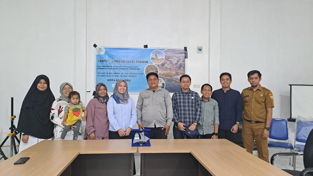 Dosen dan Mahasiswa  Jurusan Teknik Perencanaan Wilayah dan Kota, Melakukan Kegiatan Penelitian, Pengabdian Masyarakat, dan Kerjasama dengan Pemerinta Kota Bau bau Sulawesi Tenggara
