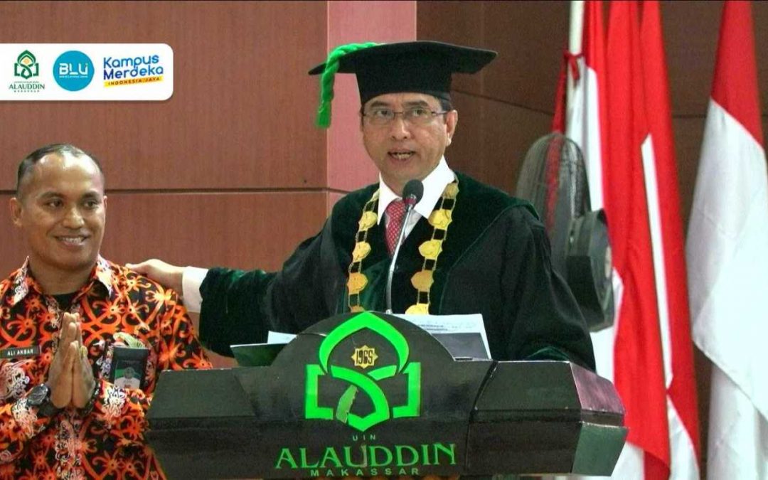 Civitas Akademika Jurusan Teknik Perencanaan Wilayah dan Kota mengikuti Rapat Senat Terbuka Dies Natalis UIN Alauddin Makassar ke-58