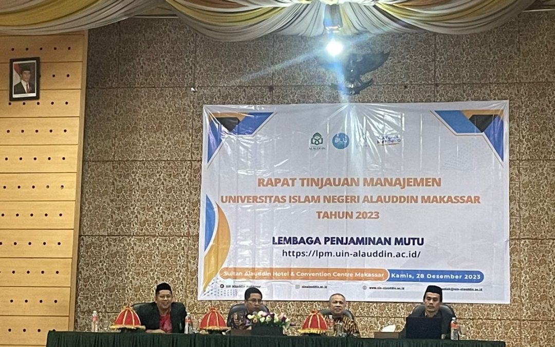 Ketua Jurusan UINAM Aktif Ikuti Rapat Tinjauan Manajemen Lembaga Penjaminan Mutu