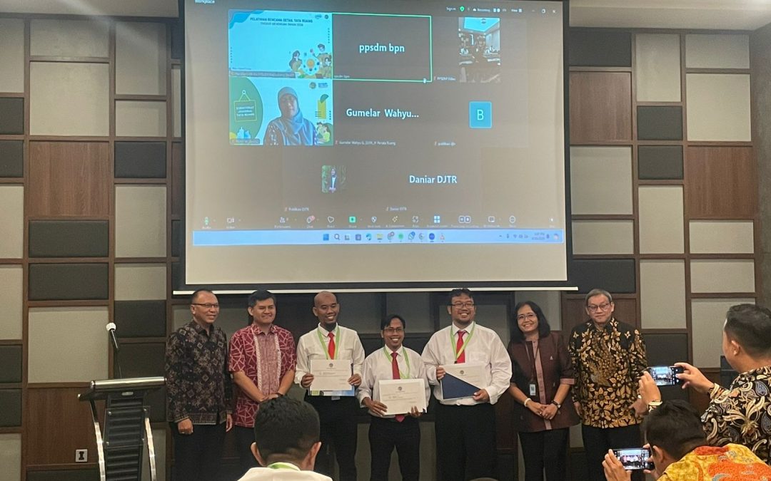 Iswahyuddin, ST., M.SP Raih Predikat Peserta Terbaik 1 dalam Pelatihan RDTR Tingkat Menengah 2024